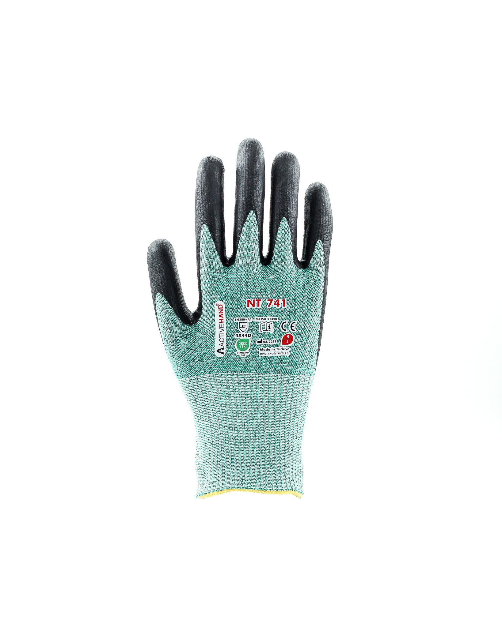 Activehand NT-741 Köpük Nitril Kaplı D Kesilmez Eldiven